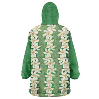 Ia Orana Tahiti Tiare Maori Seamless Style Wearable Blanket Hoodie