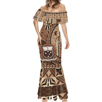 Samoa Siapo Mermaid Dress Happy Independence Day Vintage Vibes LT14 - Polynesian Pride