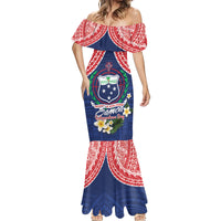 Samoan Independence Day Mermaid Dress Manuia Le Tutoatasi O Samoa LT14 - Polynesian Pride