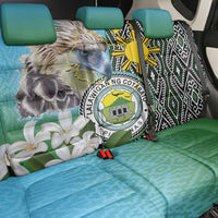 Cotabato Philippines Province Back Car Seat Cover Filipino Eagle Sampaguita Tinalak Pattern