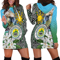Cotabato Philippines Province Hoodie Dress Filipino Eagle Sampaguita Tinalak Pattern