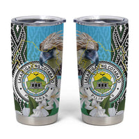 Cotabato Philippines Province Tumbler Cup Filipino Eagle Sampaguita Tinalak Pattern