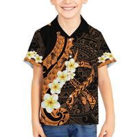 Liver Cancer Awareness Month Hawaiian Shirt Awareness Is Key Orange Polynesian Ribbon LT14 - Polynesian Pride
