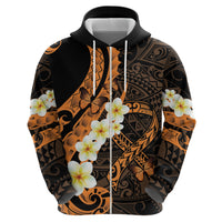 Liver Cancer Awareness Month Hoodie Awareness Is Key Orange Polynesian Ribbon LT14 - Polynesian Pride