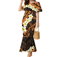 Liver Cancer Awareness Month Mermaid Dress Awareness Is Key Orange Polynesian Ribbon LT14 Women Orange - Polynesian Pride