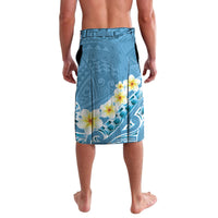 Blue Hawaii Shark Tattoo Lavalava Frangipani With Polynesian Pastel Version