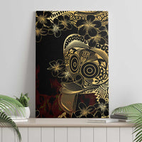 Frangipani Festival Rabaul Canvas Wall Art PNG Tribal Baining Mask Tattoo - Polynesian Pride