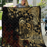 Frangipani Festival Rabaul Quilt PNG Tribal Baining Mask Tattoo - Polynesian Pride