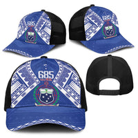 Samoa 685 Baseball Net Cap Samoan Pride Coat Of Arms - Polynesian Pride