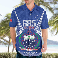 Personalised Samoa 685 Hawaiian Shirt Samoan Pride Coat Of Arms - Polynesian Pride