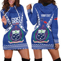 Personalised Samoa 685 Hoodie Dress Samoan Pride Coat Of Arms - Polynesian Pride
