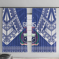 Samoa 685 Window Curtain Samoan Pride Coat Of Arms - Polynesian Pride