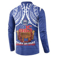 Toa Samoa Rugby Button Sweatshirt 685 Pride Tanoa Ula Fala - Polynesian Pride