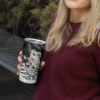 Aotearoa Manaia NZ Maori Silver Fern Tumbler Cup LT14 - Polynesian Pride