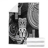 Hawaii Ku God Blanket Kakau Mix Polynesian Tattoo