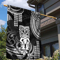 Hawaii Ku God Garden Flag Kakau Mix Polynesian Tattoo LT14 - Polynesian Pride