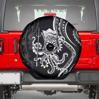 Black Hawaii Kanaloa God Spare Tire Cover Hawaiian Octopus