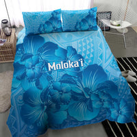 Aloha Hawaii Molokai Island Bedding Set Hibiscus Tribal Honu Hawaiian Tattoo