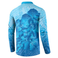 Aloha Hawaii Molokai Island Button Sweatshirt Hibiscus Tribal Honu Hawaiian Tattoo LT14 - Polynesian Pride