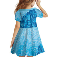 Aloha Hawaii Molokai Island Family Matching Mermaid Dress and Hawaiian Shirt Hibiscus Tribal Honu Hawaiian Tattoo