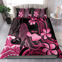 Aloha Hawaii Maui Bedding Set Valley Isle Humpback Whale Black LT14 - Polynesian Pride