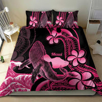Aloha Hawaii Maui Bedding Set Valley Isle Humpback Whale Black LT14 - Polynesian Pride