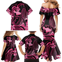 Aloha Hawaii Maui Family Matching Mermaid Dress and Hawaiian Shirt Valley Isle Humpback Whale Black
