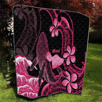 Aloha Hawaii Maui Quilt Valley Isle Humpback Whale Black