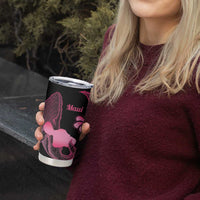 Aloha Hawaii Maui Tumbler Cup Valley Isle Humpback Whale Black