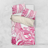 Aloha Hawaii Maui Bedding Set Valley Isle Humpback Whale White LT14 US Twin 172cm x 218cm White - Polynesian Pride