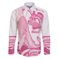 Aloha Hawaii Maui Family Matching Puletasi and Hawaiian Shirt Valley Isle Humpback Whale White