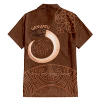 Vanuatu Indipendens Dei Hawaiian Shirt Yumi Sand Drawing Turtle Mix Lapita LT14 - Polynesian Pride