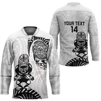 Custom Aotearoa Football Hockey Jersey NZ Maori Tiki Go Champions - Polynesian Pride