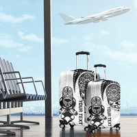 Custom Aotearoa Football Luggage Cover NZ Maori Tiki Go Champions