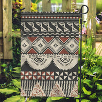 Vintage Bula Fiji Masi Garden Flag Fijian Tapa Cloth - Polynesian Pride