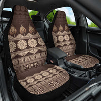 Bula Fiji Iri ni Meke Car Seat Cover Kuvui Fijian Masi - Polynesian Pride