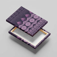 Bula Fiji Iri ni Meke Canvas Wall Art Lokaloka Fijian Masi - Polynesian Pride