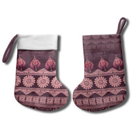 Bula Fiji Iri ni Meke Christmas Stocking Piqi Fijian Masi - Polynesian Pride