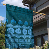 Bula Fiji Iri ni Meke Garden Flag Karakarawa Fijian Masi - Polynesian Pride