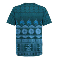 Bula Fiji Iri ni Meke Rugby Jersey Karakarawa Fijian Masi - Polynesian Pride