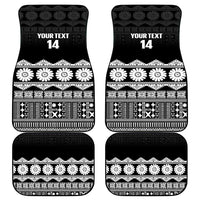 Fiji Tapa Rugby Custom Car Mats Go Fijiana - Polynesian Pride