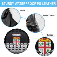 Fiji Tapa Rugby Custom Spare Tire Cover Go Fijiana - Polynesian Pride