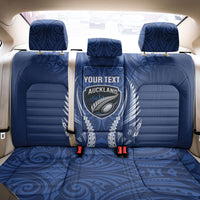 Auckland 2026 Rugby Custom Back Car Seat Cover NZ Maori Silver Fern