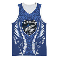 Auckland 2026 Rugby Custom Basketball Jersey NZ Maori Silver Fern