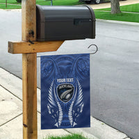 Auckland 2026 Rugby Custom Garden Flag NZ Maori Silver Fern