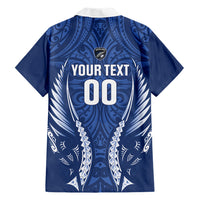 Auckland 2026 Rugby Custom Hawaiian Shirt NZ Maori Silver Fern