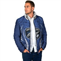 Auckland 2026 Rugby Custom Padded Jacket NZ Maori Silver Fern LT14 - Polynesian Pride