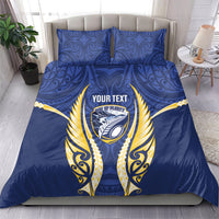 Bay of Plenty 2026 Rugby Custom Bedding Set NZ Maori Silver Fern