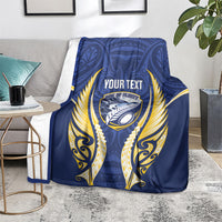Bay of Plenty 2026 Rugby Custom Blanket NZ Maori Silver Fern