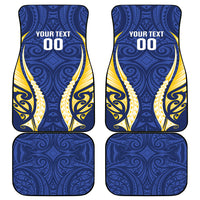 Bay of Plenty 2026 Rugby Custom Car Mats NZ Maori Silver Fern